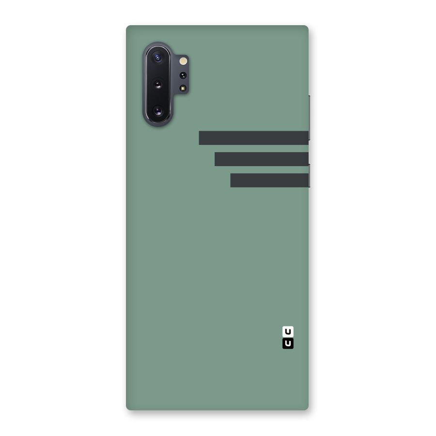 Solid Sports Stripe Back Case for Galaxy Note 10 Plus
