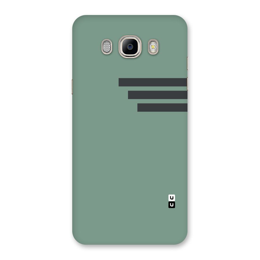 Solid Sports Stripe Back Case for Galaxy On8