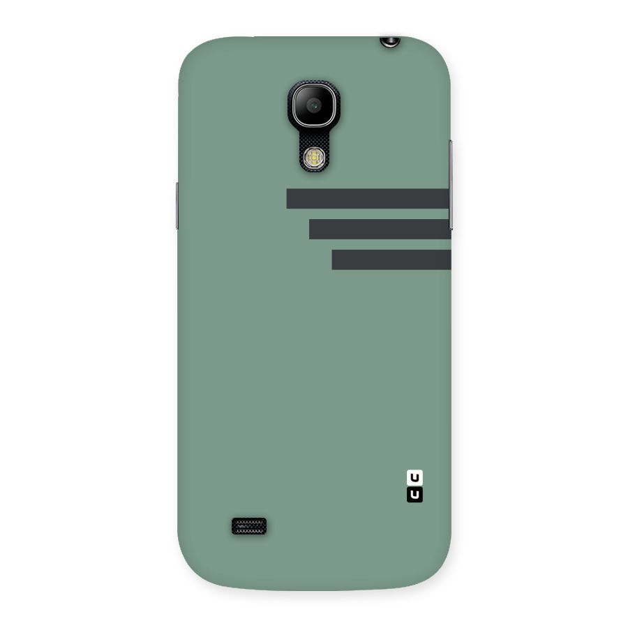 Solid Sports Stripe Back Case for Galaxy S4 Mini