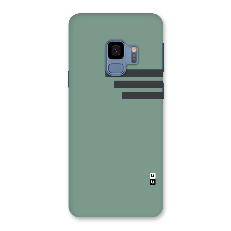 Solid Sports Stripe Back Case for Galaxy S9
