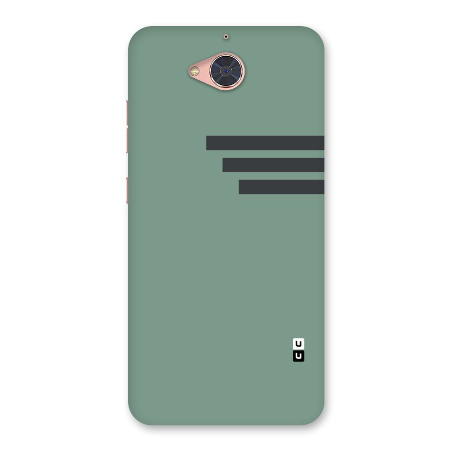 Solid Sports Stripe Back Case for Gionee S6 Pro