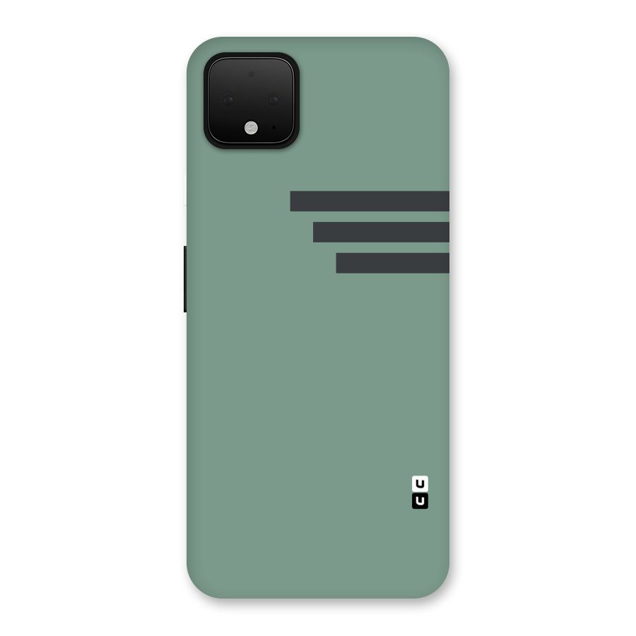 Solid Sports Stripe Back Case for Google Pixel 4 XL