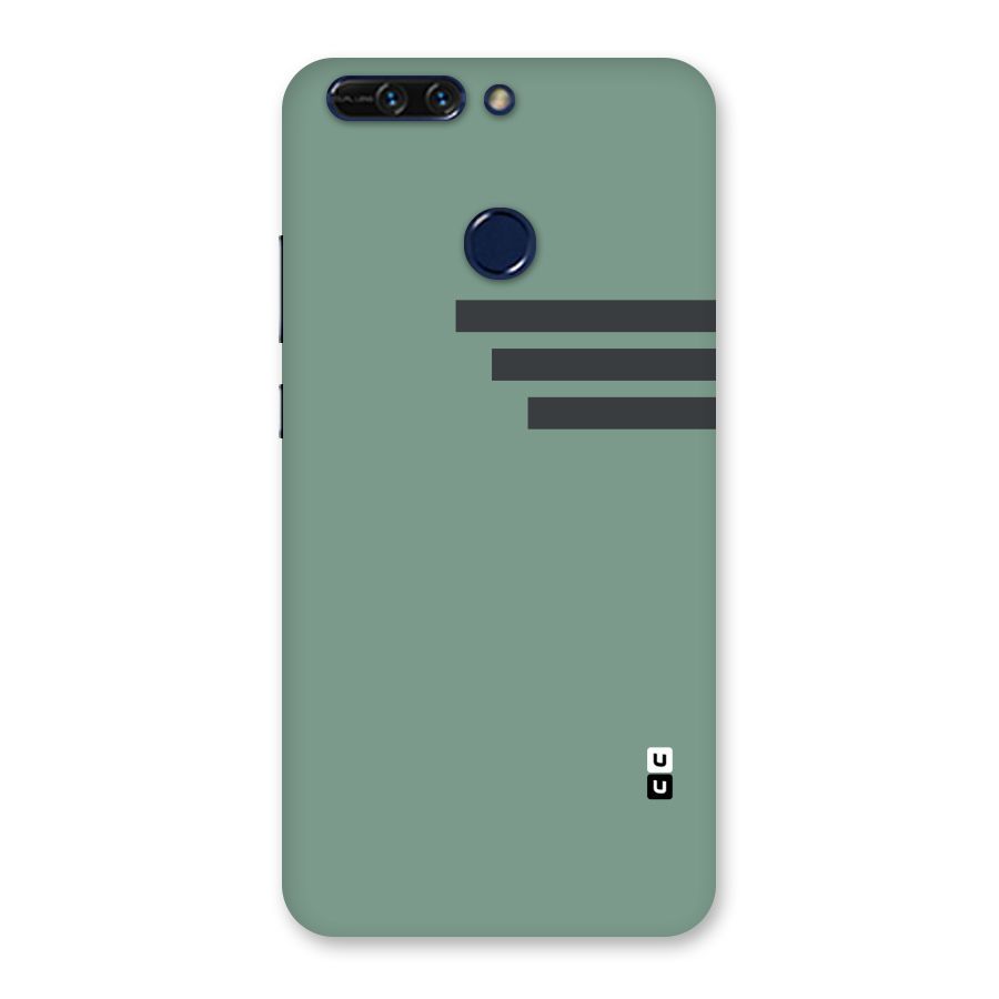 Solid Sports Stripe Back Case for Honor 8 Pro