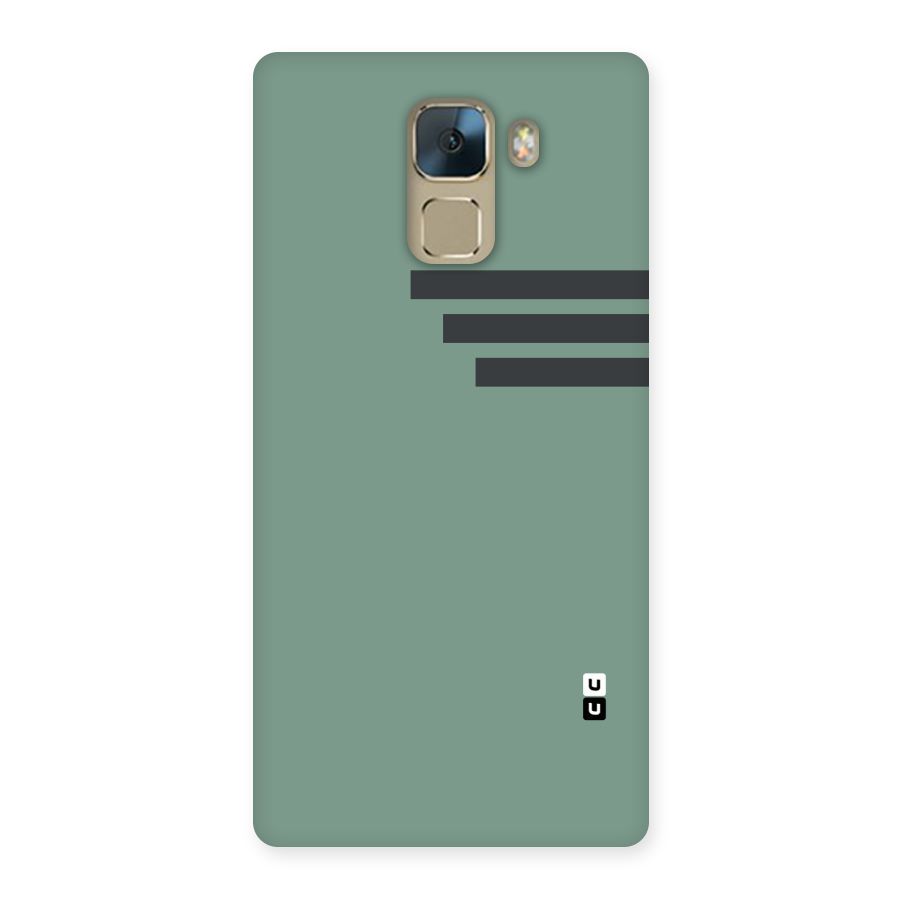 Solid Sports Stripe Back Case for Huawei Honor 7