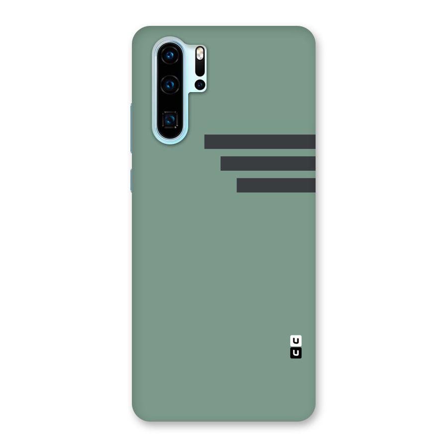 Solid Sports Stripe Back Case for Huawei P30 Pro