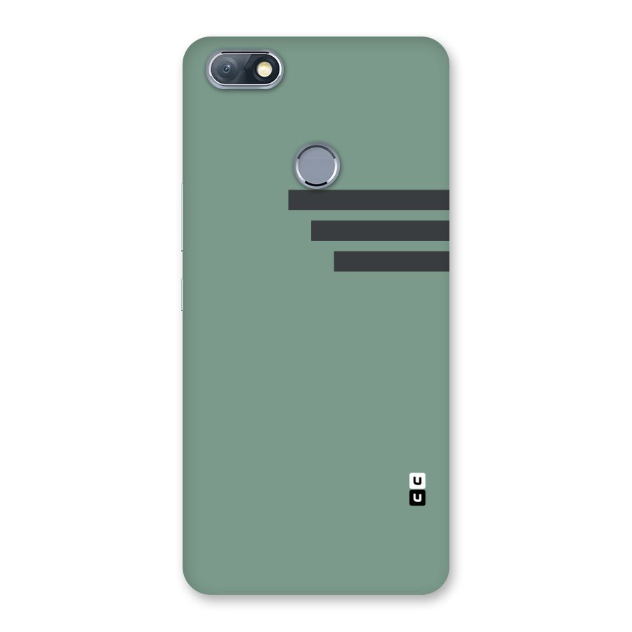 Solid Sports Stripe Back Case for Infinix Note 5