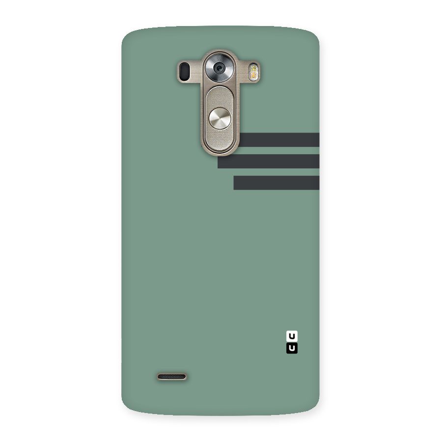 Solid Sports Stripe Back Case for LG G3