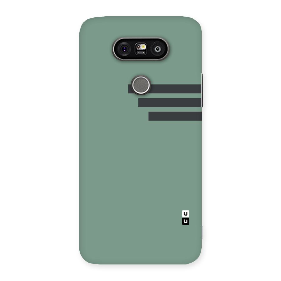 Solid Sports Stripe Back Case for LG G5