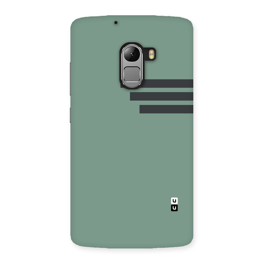 Solid Sports Stripe Back Case for Lenovo K4 Note