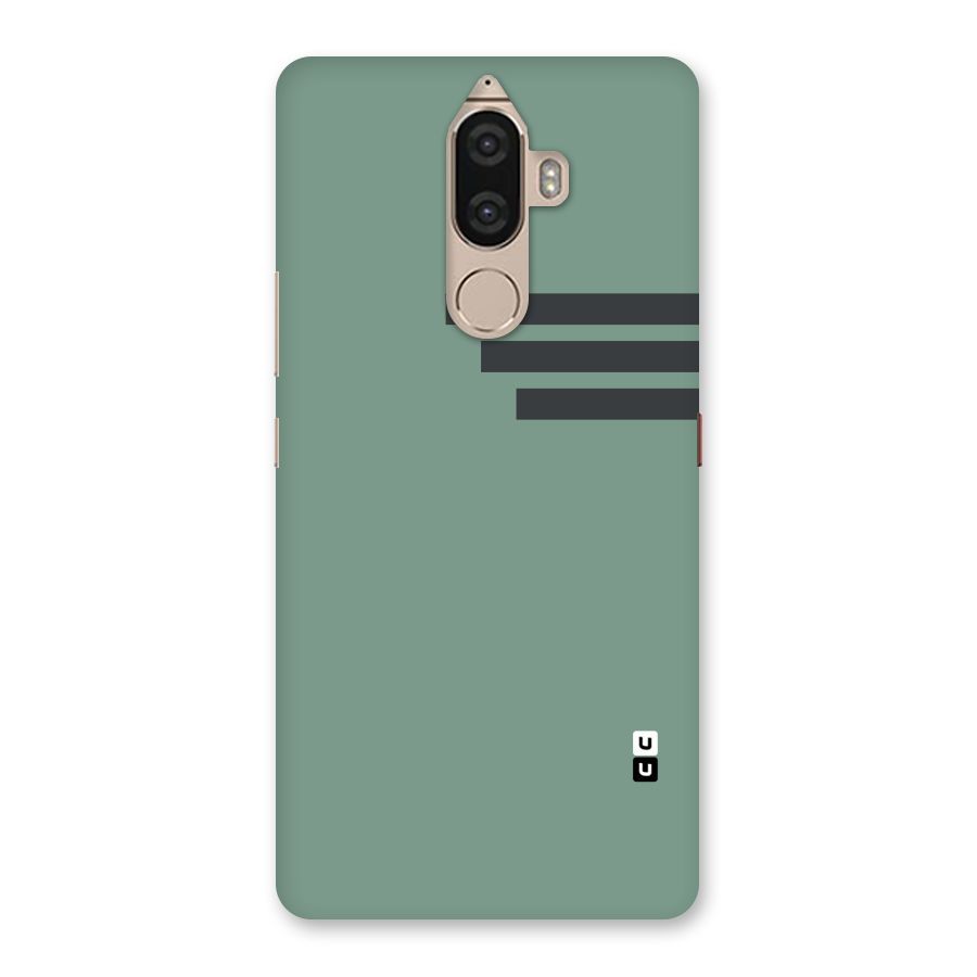 Solid Sports Stripe Back Case for Lenovo K8 Note