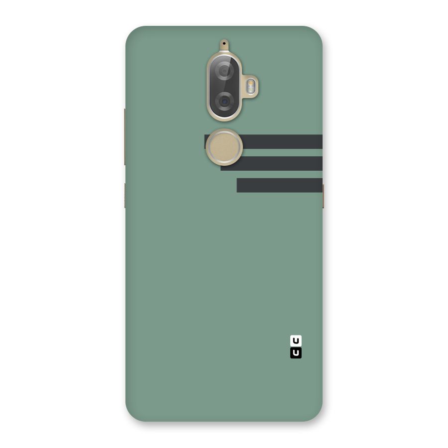 Solid Sports Stripe Back Case for Lenovo K8 Plus