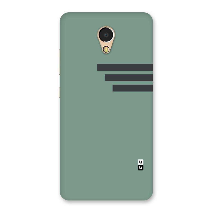 Solid Sports Stripe Back Case for Lenovo P2