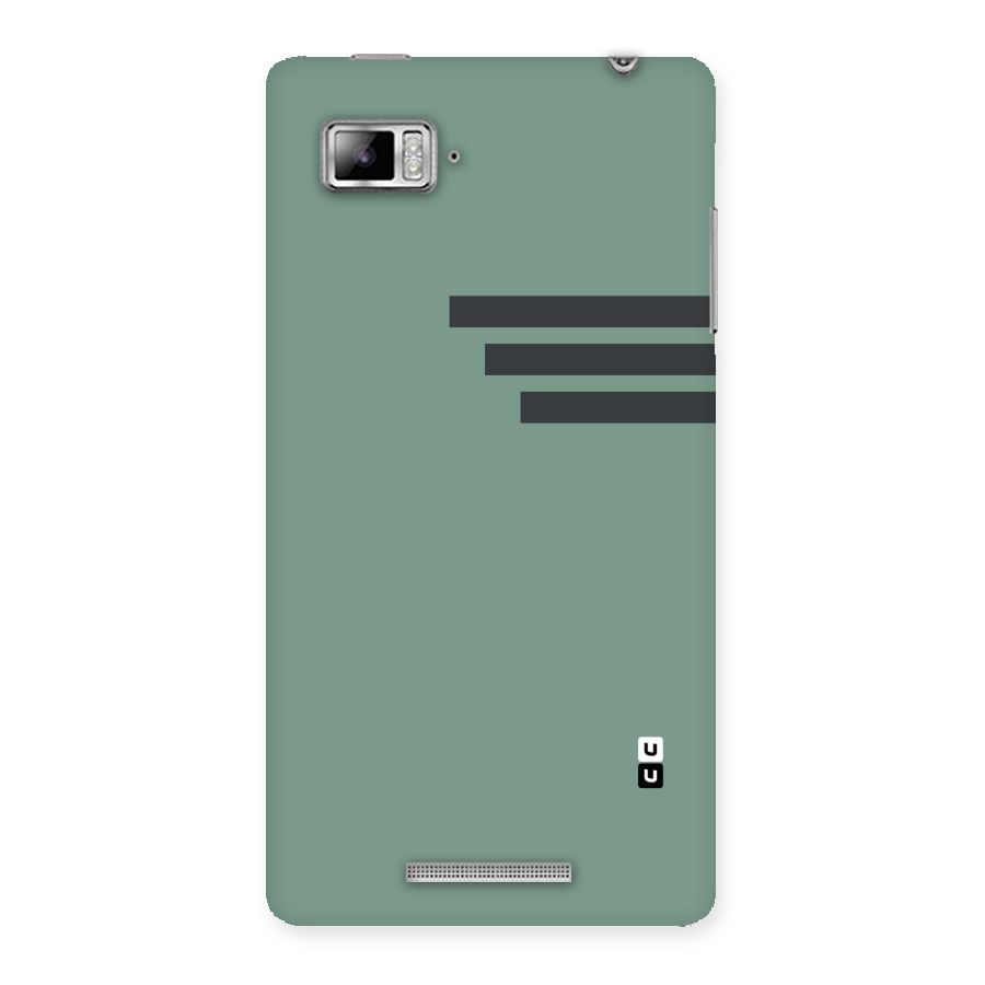 Solid Sports Stripe Back Case for Lenovo Vibe Z K910