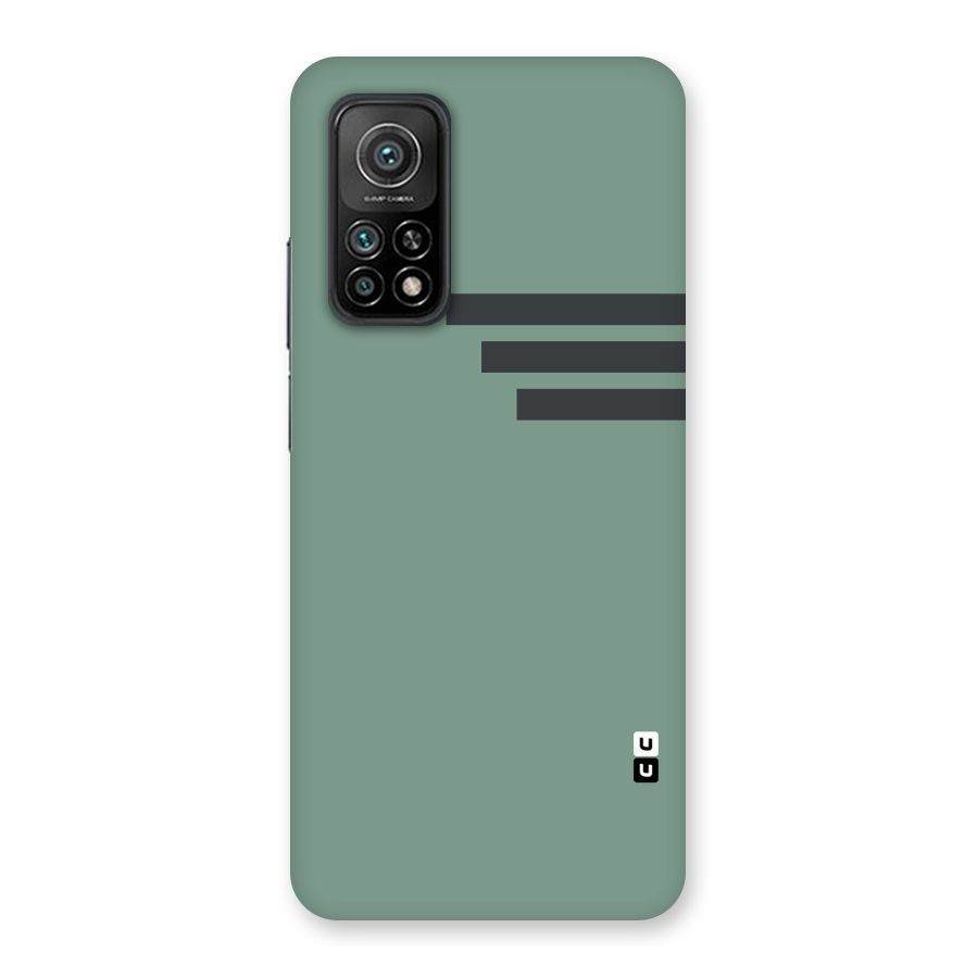 Solid Sports Stripe Back Case for Mi 10T 5G