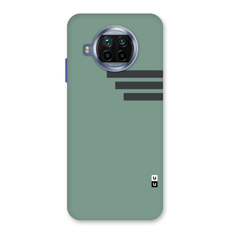 Solid Sports Stripe Back Case for Mi 10i