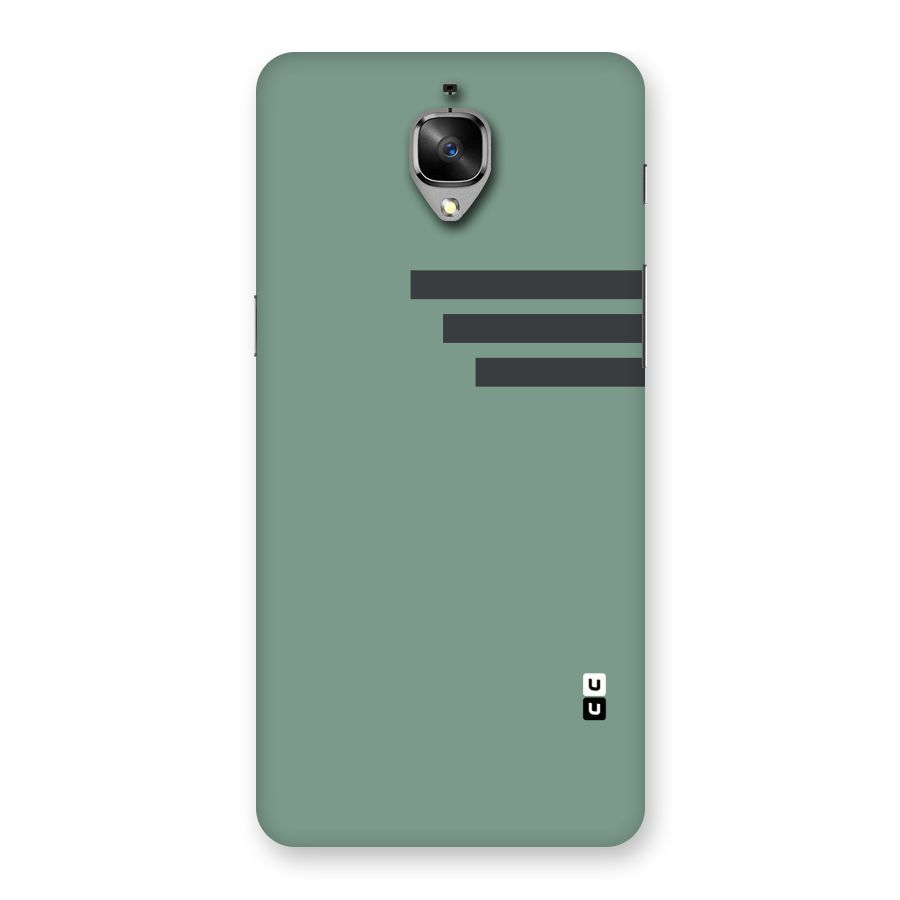 Solid Sports Stripe Back Case for OnePlus 3T