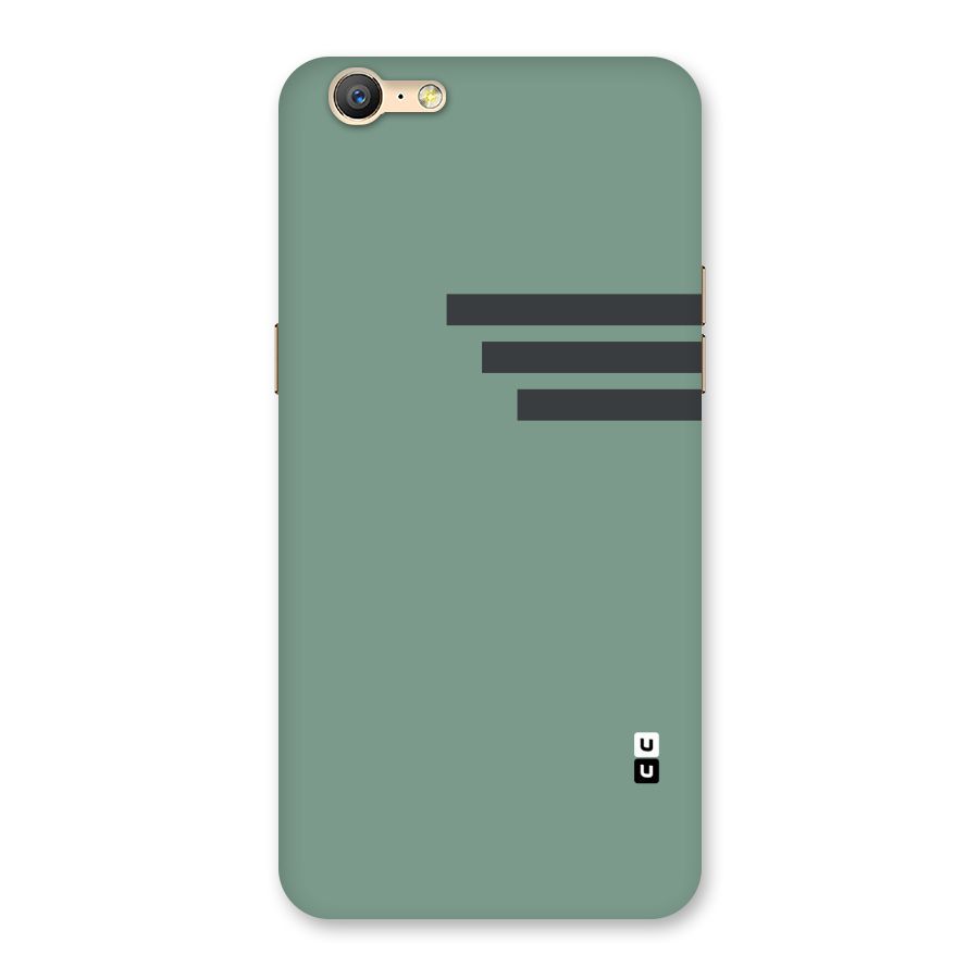 Solid Sports Stripe Back Case for Oppo A57