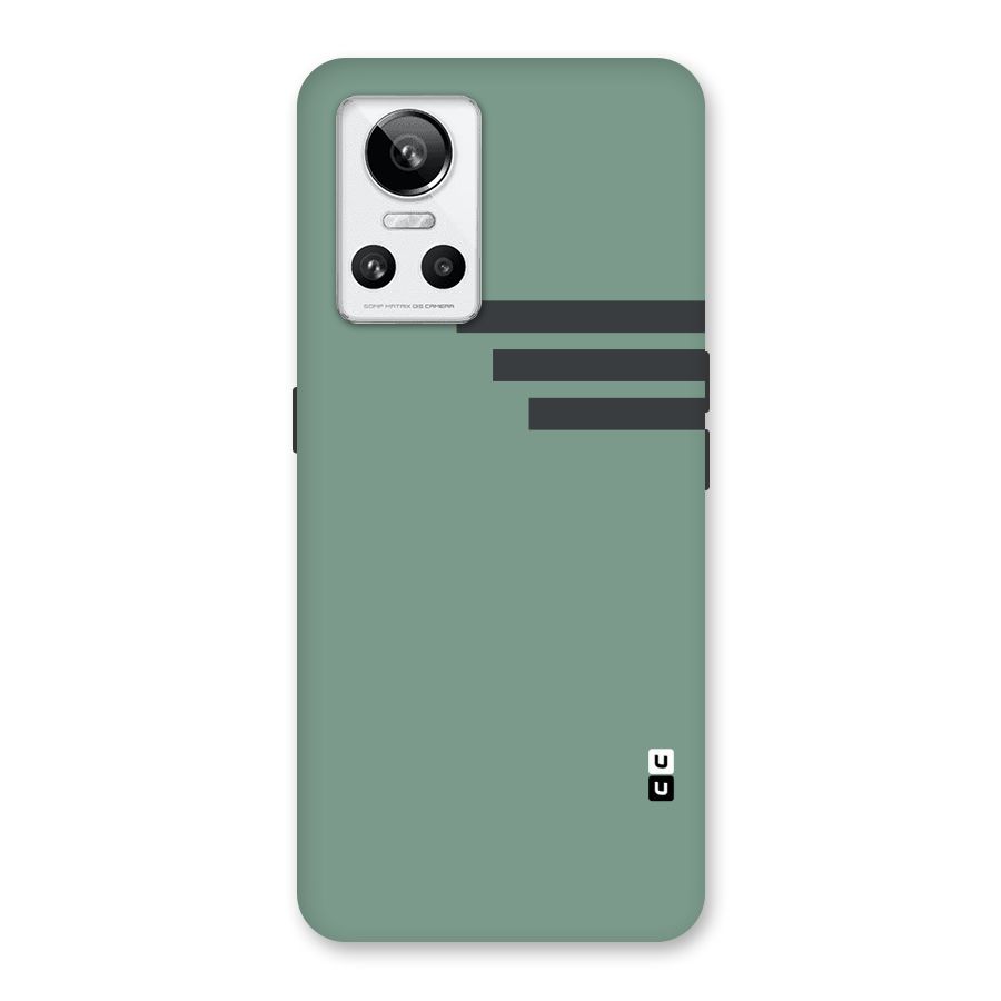 Solid Sports Stripe Back Case for Realme GT Neo 3
