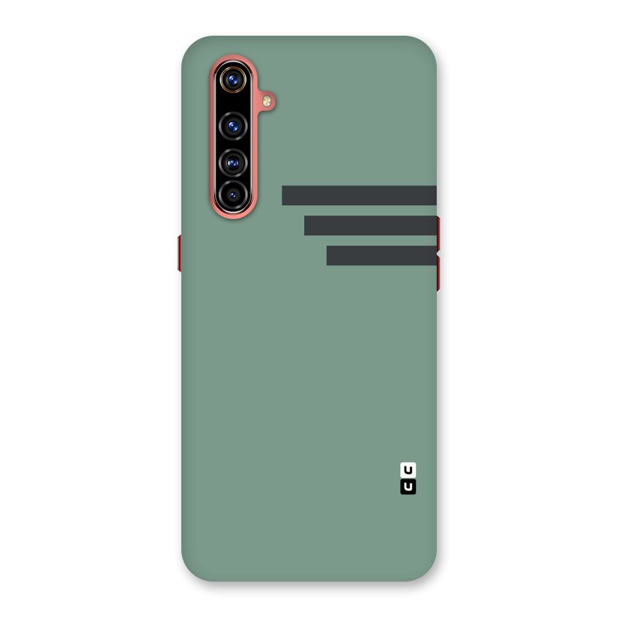 Solid Sports Stripe Back Case for Realme X50 Pro
