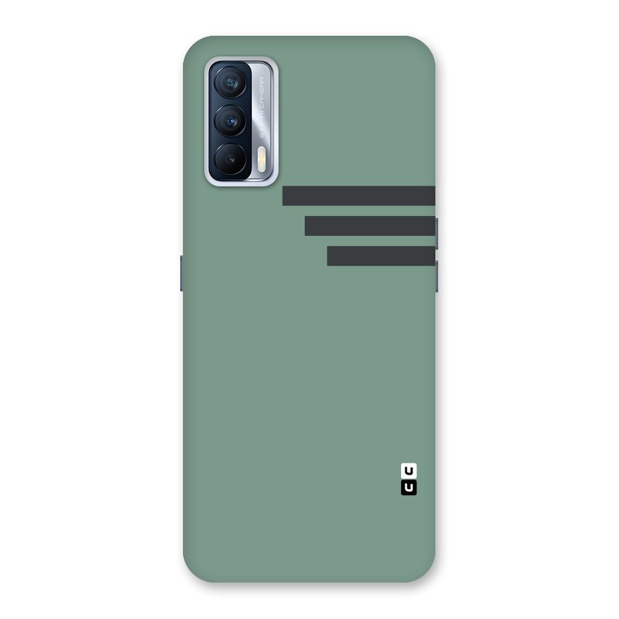Solid Sports Stripe Back Case for Realme X7