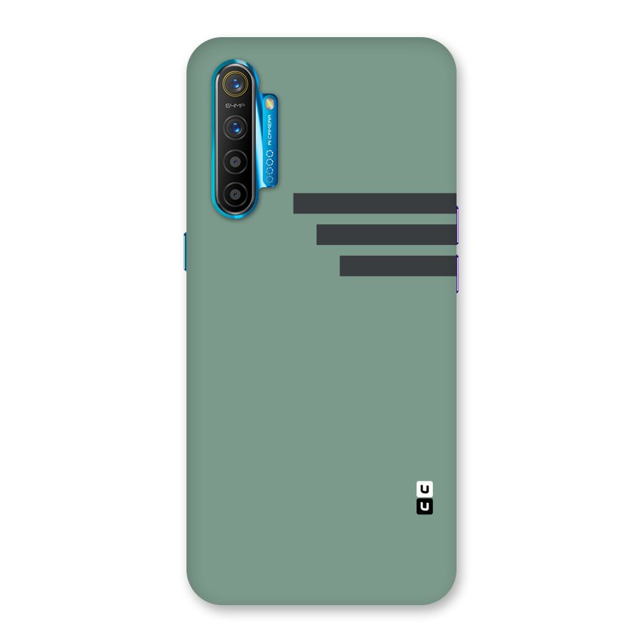 Solid Sports Stripe Back Case for Realme XT