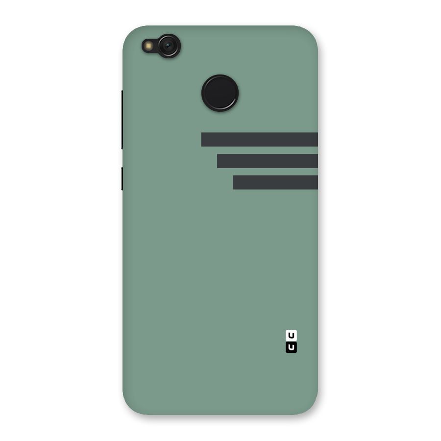 Solid Sports Stripe Back Case for Redmi 4