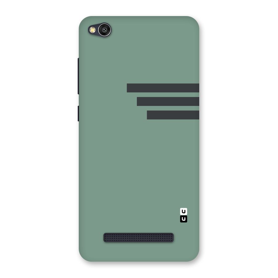 Solid Sports Stripe Back Case for Redmi 4A
