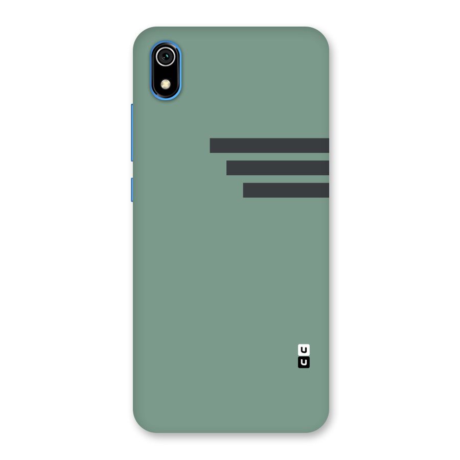 Solid Sports Stripe Back Case for Redmi 7A