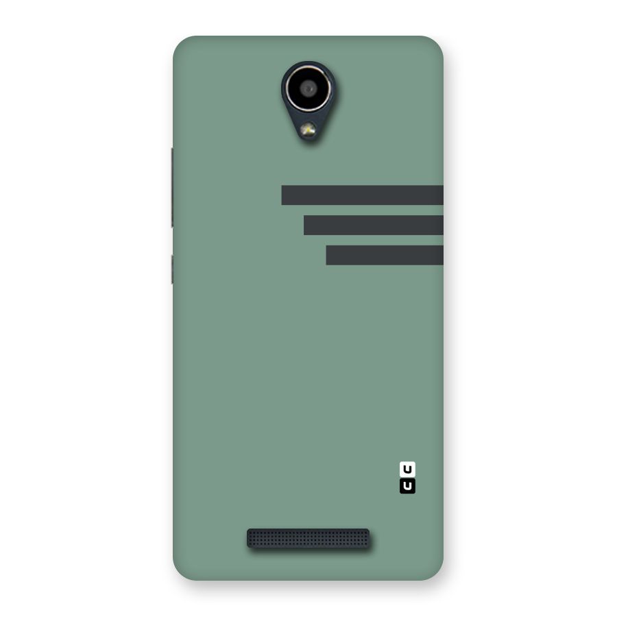 Solid Sports Stripe Back Case for Redmi Note 2