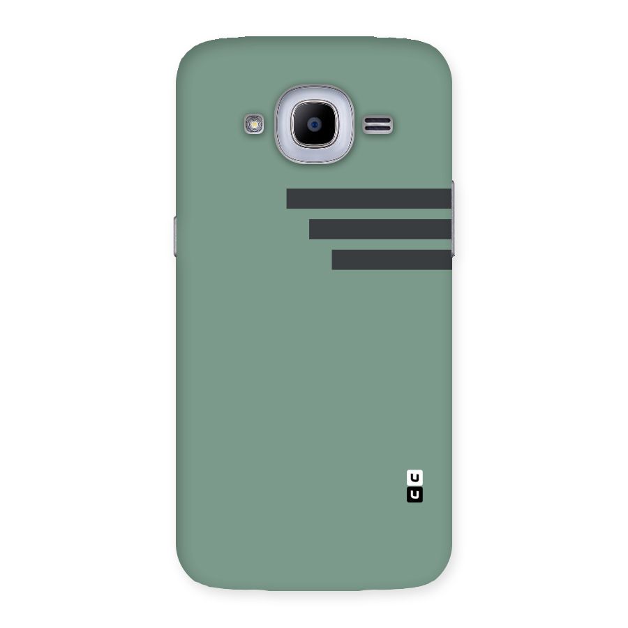 Solid Sports Stripe Back Case for Samsung Galaxy J2 2016