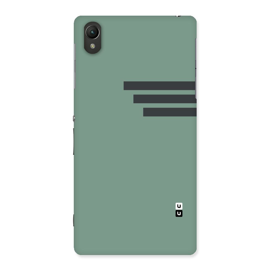 Solid Sports Stripe Back Case for Sony Xperia Z2