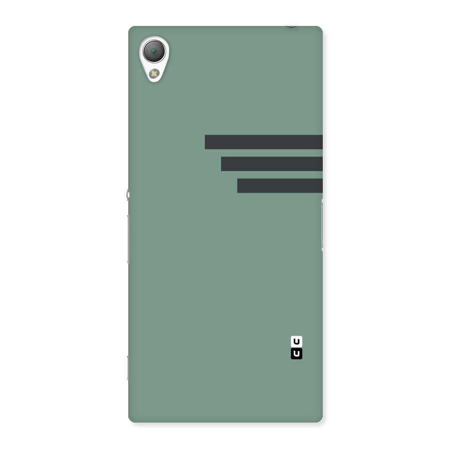 Solid Sports Stripe Back Case for Sony Xperia Z3