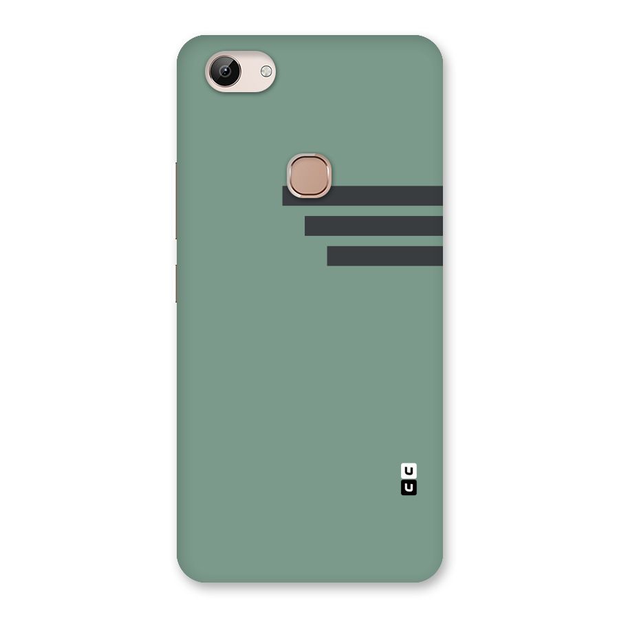 Solid Sports Stripe Back Case for Vivo Y83
