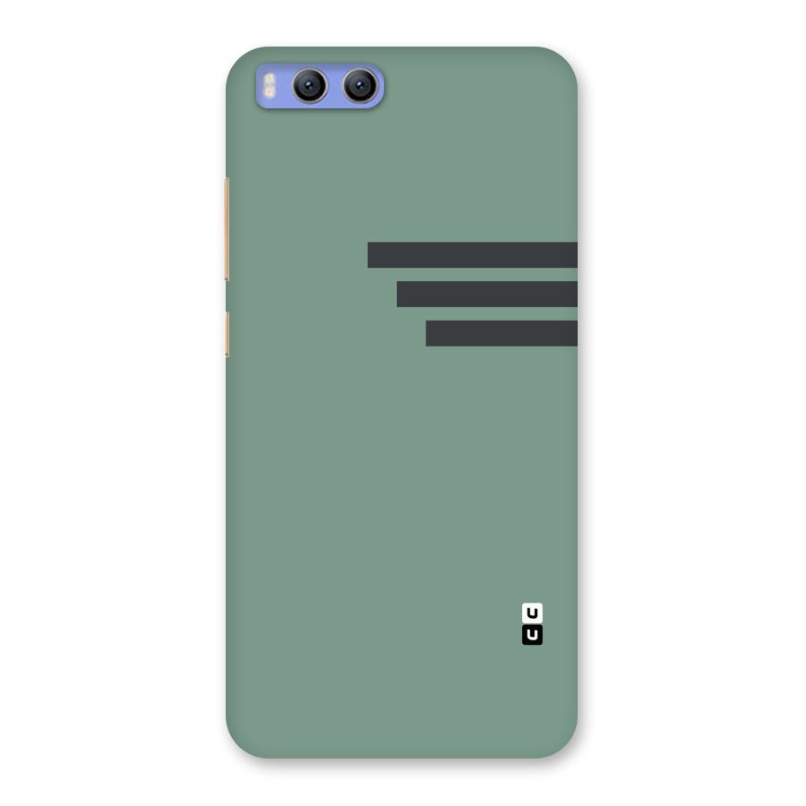 Solid Sports Stripe Back Case for Xiaomi Mi 6
