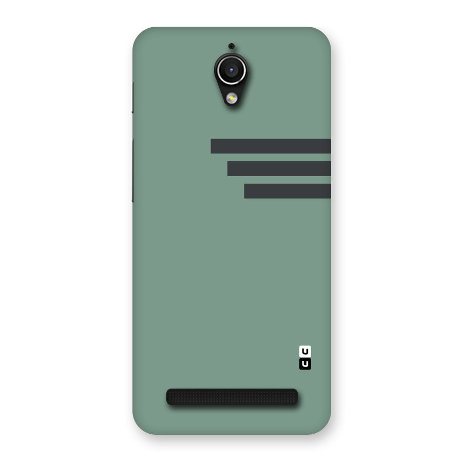 Solid Sports Stripe Back Case for Zenfone Go