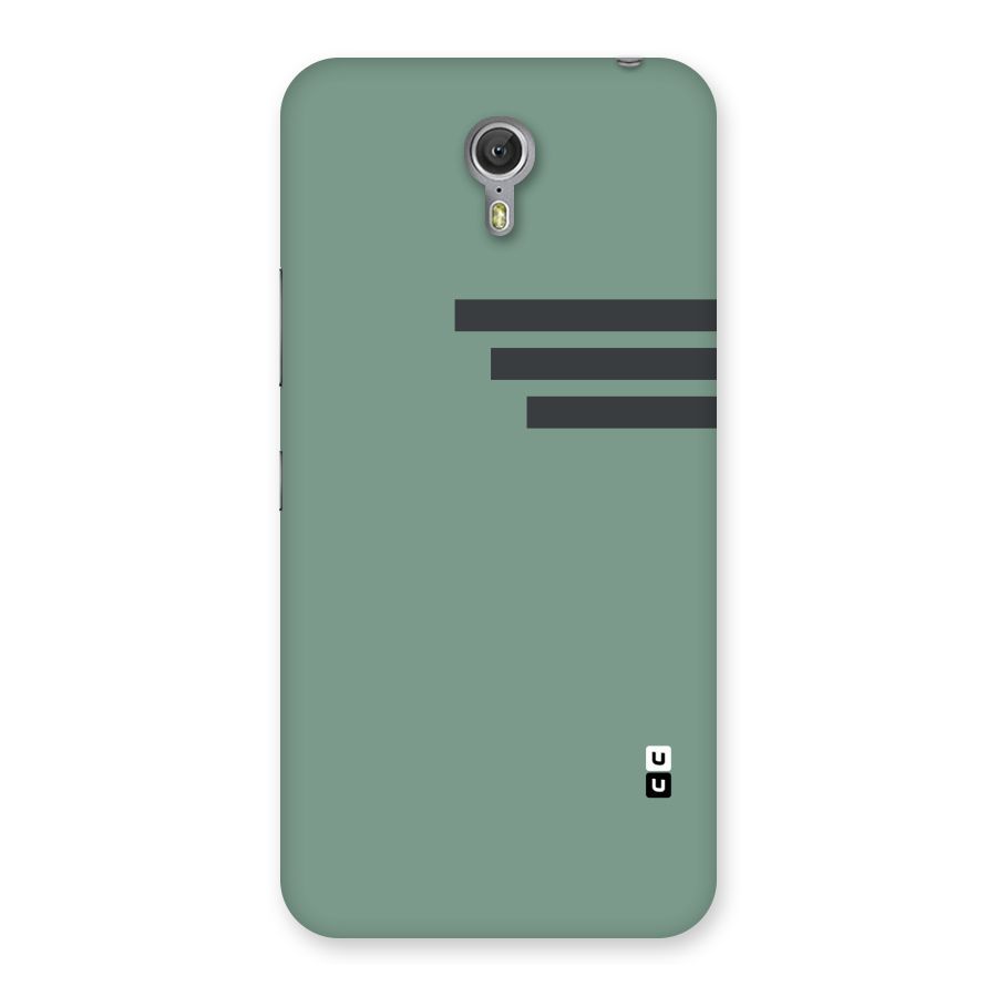 Solid Sports Stripe Back Case for Zuk Z1