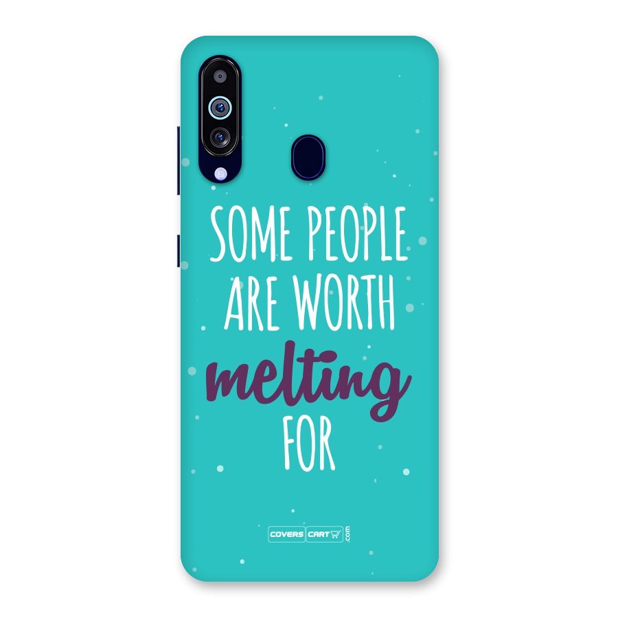 Some People Are Worth Melting For Back Case for Galaxy A60