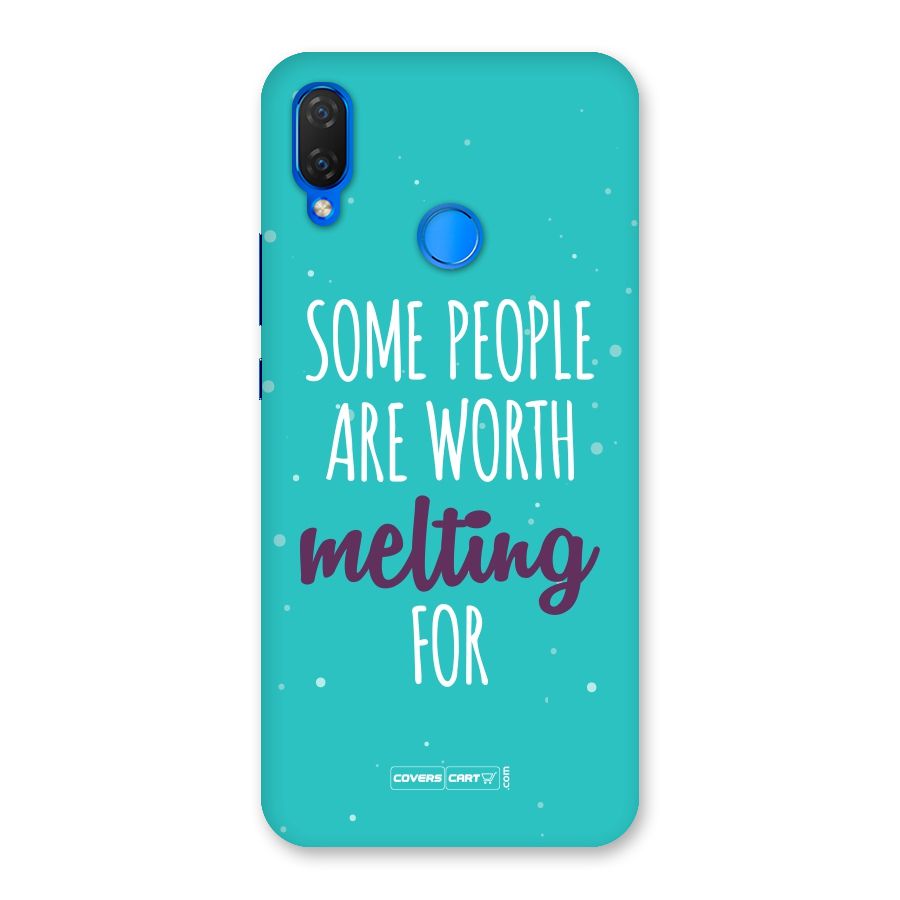 Some People Are Worth Melting For Back Case for Huawei P Smart+