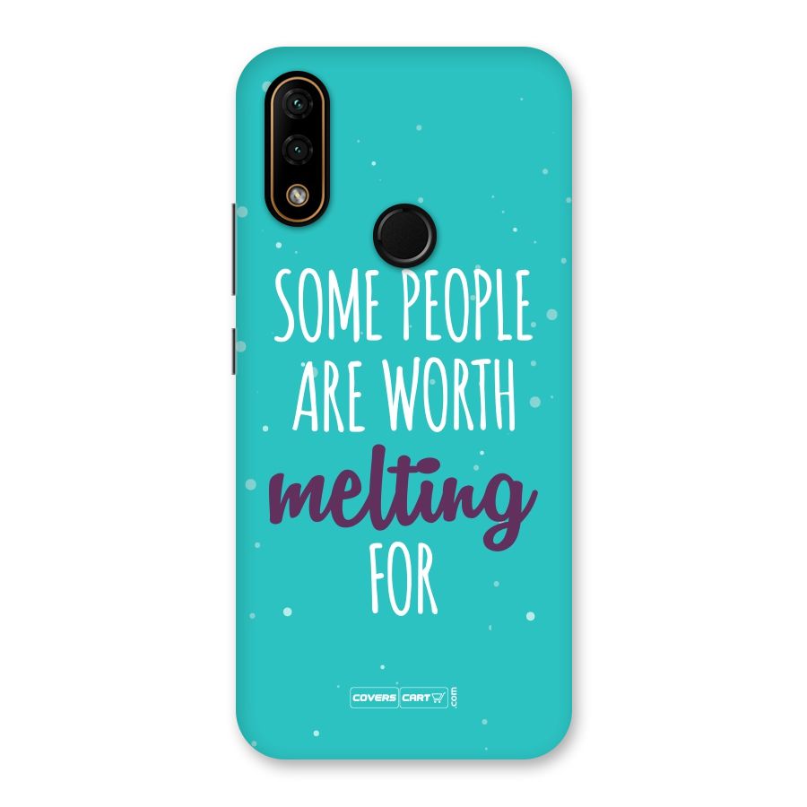 Some People Are Worth Melting For Back Case for Lenovo A6 Note