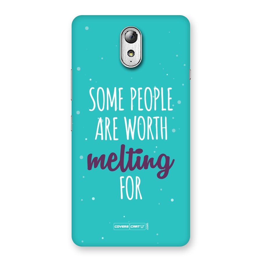 Some People Are Worth Melting For Back Case for Lenovo Vibe P1M