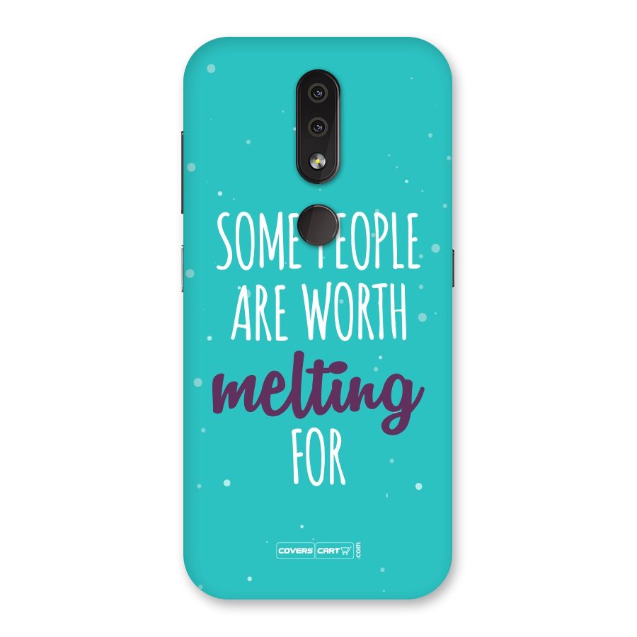 Some People Are Worth Melting For Back Case for Nokia 4.2