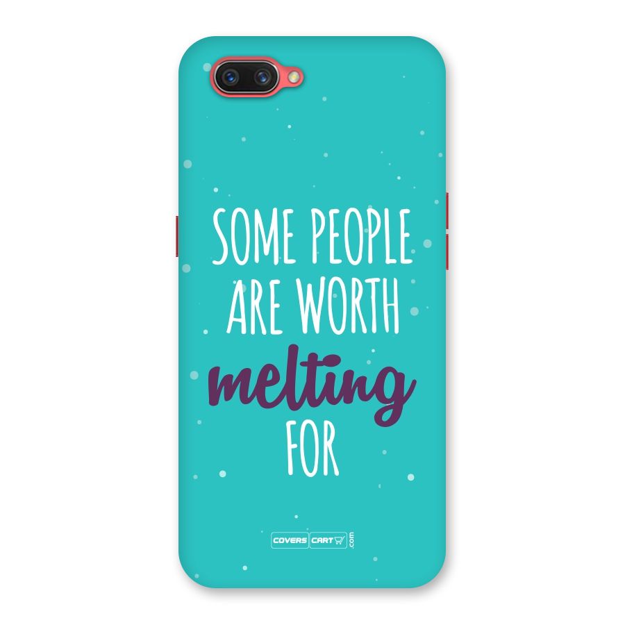 Some People Are Worth Melting For Back Case for Oppo A3s