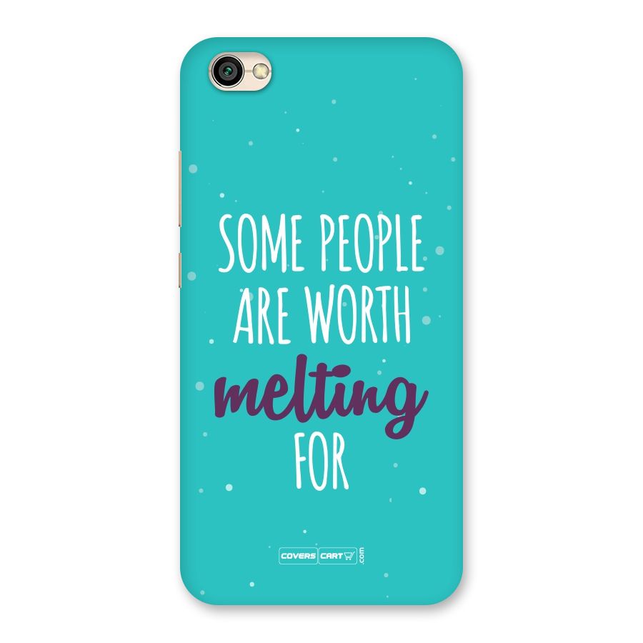 Some People Are Worth Melting For Back Case for Redmi Y1 Lite