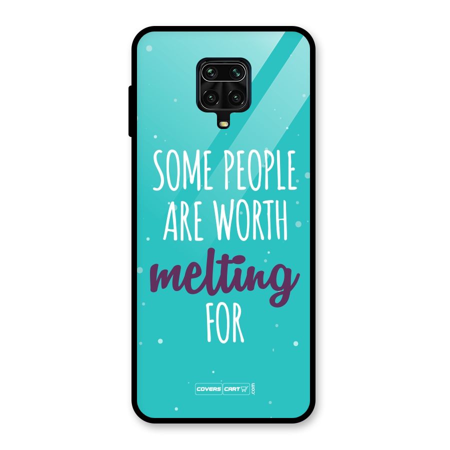 Some People Are Worth Melting For Glass Back Case for Redmi Note 10 Lite