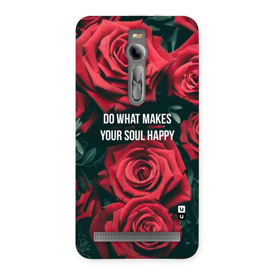 Soul Happy Back Case for Asus Zenfone 2