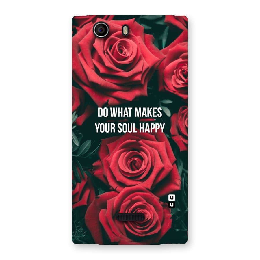 Soul Happy Back Case for Canvas Nitro 2 E311