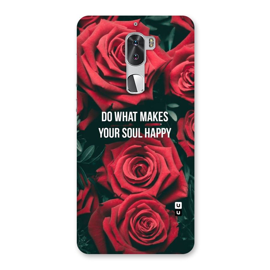 Soul Happy Back Case for Coolpad Cool 1