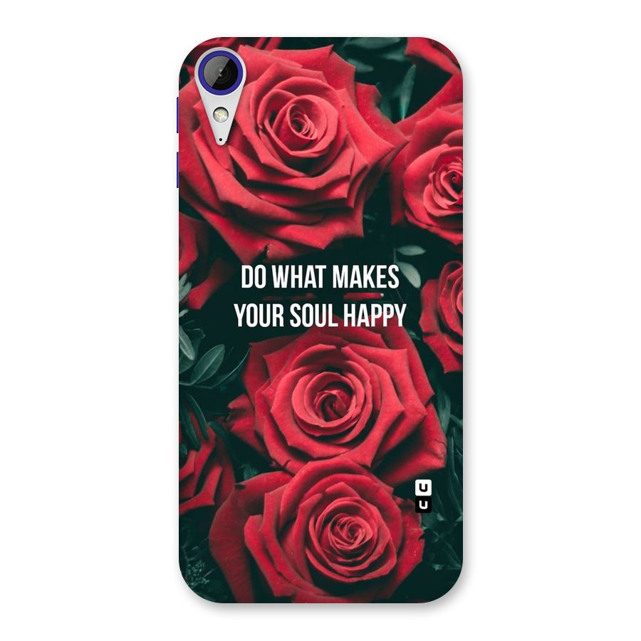 Soul Happy Back Case for Desire 830