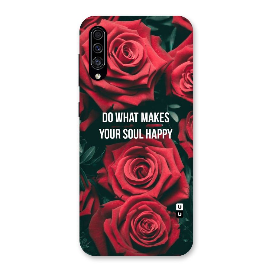 Soul Happy Back Case for Galaxy A30s