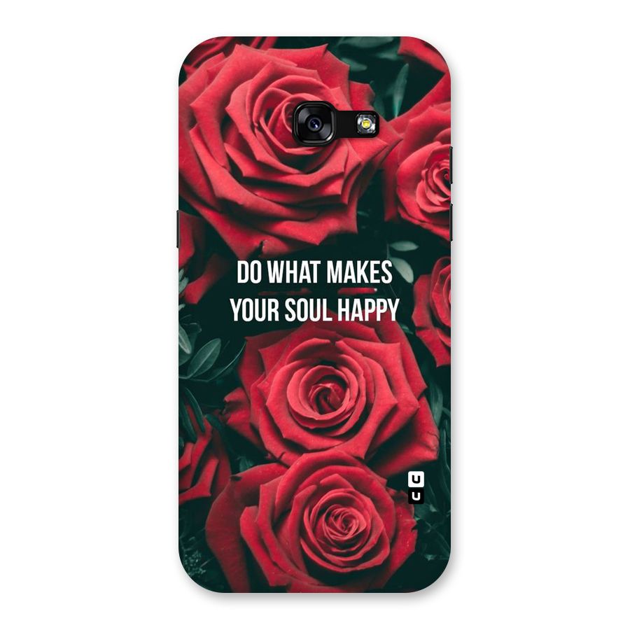 Soul Happy Back Case for Galaxy A5 2017